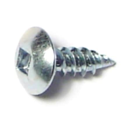 Midwest Fastener Sheet Metal Screw, #8 x 1/2 in, Zinc Plated Steel Truss Head Square Drive, 50 PK 30806